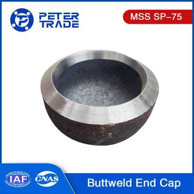 Chine MSS SP-75 raccord de tuyauterie à rainures en acier allié WPHY Butt Weld Cap de tuyauterie NPS 15 - NPS 60 en décoction à vendre