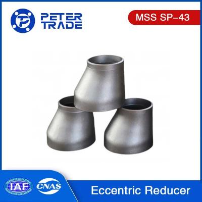 China MSS SP-43 Naadloze/Butt welding fittings van roestvrij staal ASTM A403 Excentrische reducers voor pijpletsingsoplossingen Te koop