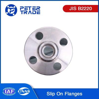 Cina 16KG/CM2 Slip On Flanges Faccia rialzata / Faccia piatta JIS B2220 Standard Flanges in acciaio inossidabile 304 per l'industria chimica in vendita