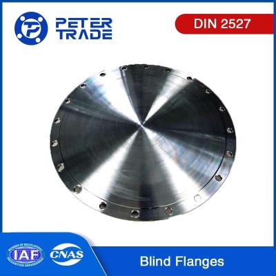 Cina DIN 2527 PN 6 A105 A350LF2 Acciaio al carbonio/ A182 F304 316 316L Acciaio inossidabile Flange cieco BLFF Flat face per tubazioni in vendita