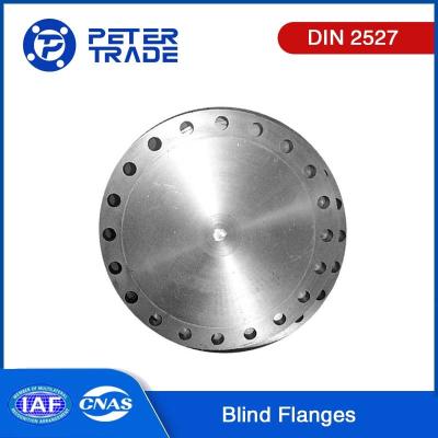 Κίνα Ακριβότητα και αντοχή με DIN 2527 PN 64 Carbon Steel Flat Face Blind Flange για τη βιομηχανία πετρελαίου και φυσικού αερίου προς πώληση