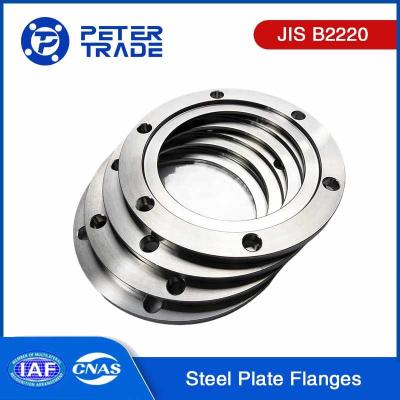 Cina JIS B2220 Janpanese Industrial Standard Pipe Flanges RF FF 5K in acciaio inossidabile / acciaio al carbonio / alloy steel plate flange in vendita