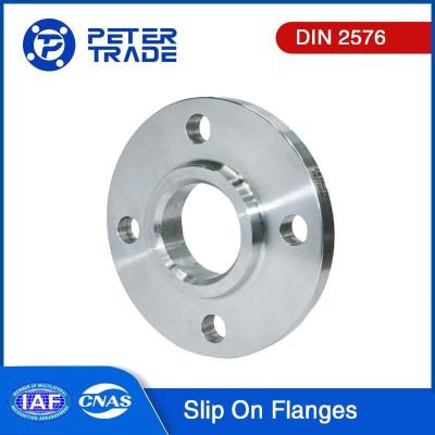 Cina DIN 2576 PN 10 Slip on RF Flange Slip on Flanges in acciaio inossidabile ASTM A182 F304/F304L/F316/F316L/F304H per sistemi di tubazioni in vendita