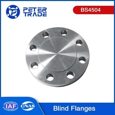 Cina BS4504 Flange cieca in acciaio inossidabile da 6 pollici PN2.5 A182 F304/304L F316/316L Flange BLRF per tubazioni industriali in vendita