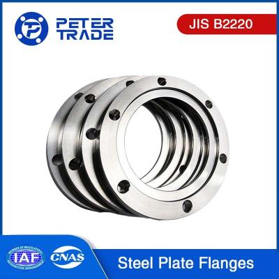 China Flangen van platen van roestvrij staal JIS B2220 30K Flangen van platen voor het lassen Te koop