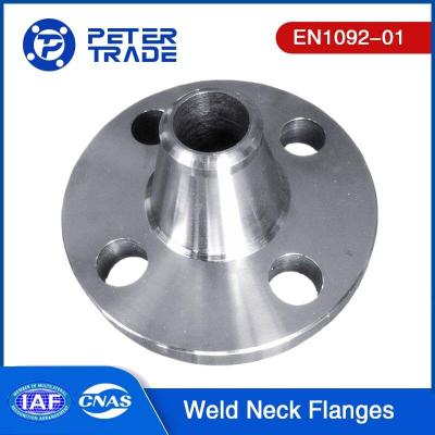 China En1092-01 8 Inch Stainless Steel Weld Neck Flanges PN 16 Raised Face Weld Neck ASTM A182 F304/304H/316/316L for sale