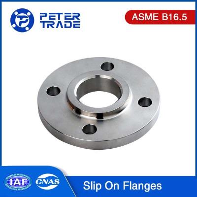 Cina ASME B16.5 Classe 1500 Acciaio al carbonio Slip On Flanges Raised Face A105 SORF per l'industria petrolifera e del gas in vendita