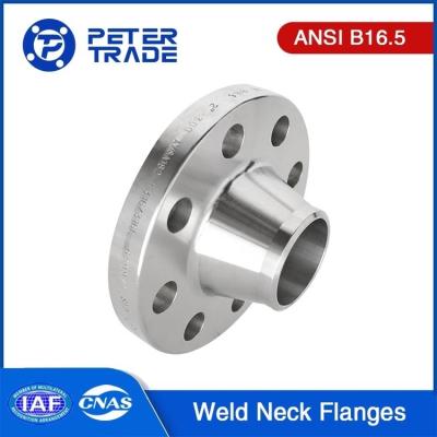 China ANSI B16.5 Class 300 Stainless Steel Weld Neck Flanges A182 304/316L WNRF Raised Face and Flat Face for sale