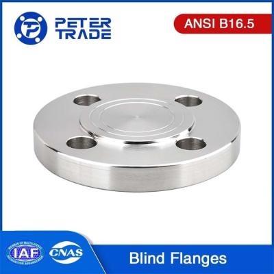 China ANSI B16.5 Class 300 Carbon Steel Blind Flanges A105 Raised Face and Flat Face BLRF/BLFF for Pipelines zu verkaufen