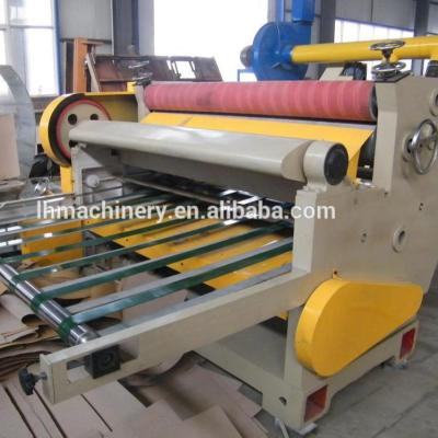 China Building Material Shops Best Selling Single Facer E Flute Corrugated Cardboard Machine / Corrugated Cardboard Making Machine for sale