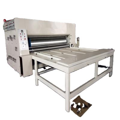 China Corrugated Cardboard Box Printing Semi Automatic Corrugated Cardboard Flexo Printing Slotting Die Cutting Machine for sale