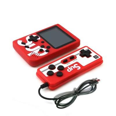 China 400 In 1 Retro Video Handheld Game Console With 2 Gamepad Players Sup Game Box Power 3.0