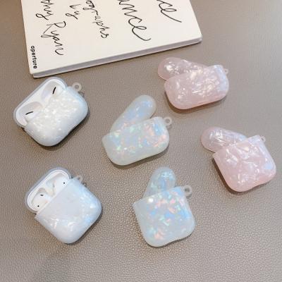 China Protable Shell Pattern Cute Kawaii Luxury Case for Airpods 1 2 3 pro for sale