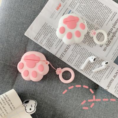 China Protable Cute Kawaii Cat Paw Case For Airpods 1 2 3 pro for sale