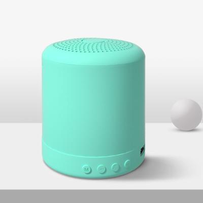 China None Customized Macaron LOGO Outdoor Portable Mini Wireless Speaker Desktop Gift for sale