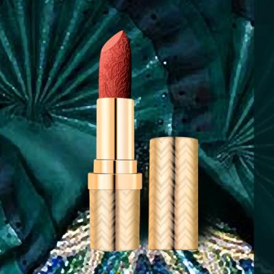 China Custom Waterproof Your Logo Red Mini Report Hotsell Solf Fashion Organic Easy Colorful Moist Makeup Matte Lipstick Set Cost for sale