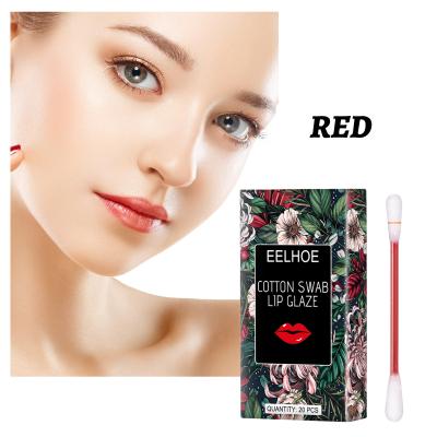 China Custom Lipgloss Waterproof Lipgloss Waterproof Lipgloss Lipstick Lipstick Cotton Pad Tattoo Long Lasting Magic Lip Gloss Kit for sale