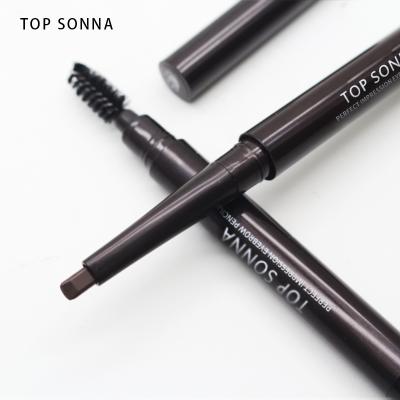 China Sopracciglia Augenbrauenstift Pencil Waterproof Matita A Sourcil Lapiz De Cejas Private Label Mist Vegan Waterproof Eyebrow Pencil for sale