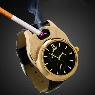 China USB rechargeable cigarette lighter watch for sale