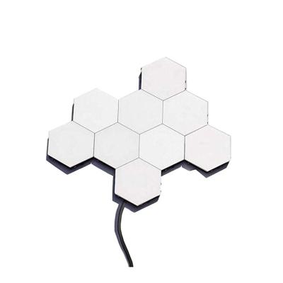 China Residential Hexagon Light RGB Ceiling Design Smart Hexagon Led Lights Hexagonal Light for sale