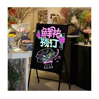 China Tempered Glass-Glass Writing Write Board Lighting Lamp Light Writing Board With Led for sale