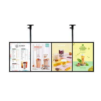 China PVC Wall Lightbox Menu Display Board Restaurant Advertising Light Box Menu Board for sale