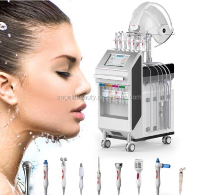 China Exfoliators NV-WQ8 10 in 1 Hottest Space Oxygen H2O2 Machine Water Jet Peeling Salon /Spa Beauty Machine for sale