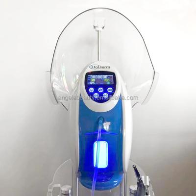 China Newest Pigment Removal O2 To Derm Oxygen Therapy Skin Rejuvenation Facial Machine With Oxygen Dome Facial Machine for sale