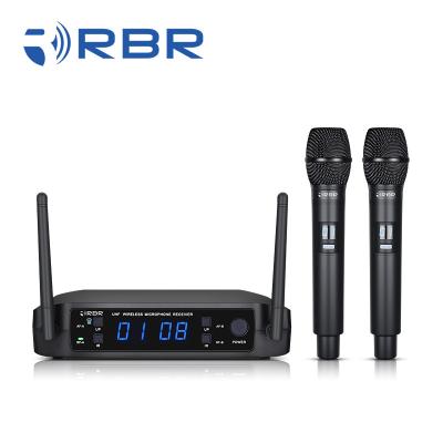 China GLXD4 cost performance design bm630 USB rechargeable handheld UHF microphone fm MIC wireless system for sale