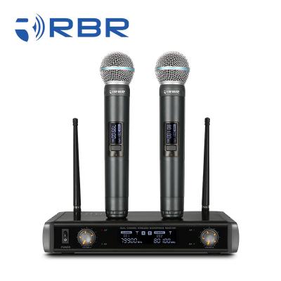 China UHF fixed karaoke headset microphone channel bm778 wireless microphone for sale