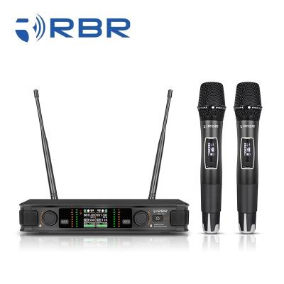 China AF LED & Professional RF Wireless Light Digital Circuit bm682 Wireless Microphone Mic System for sale