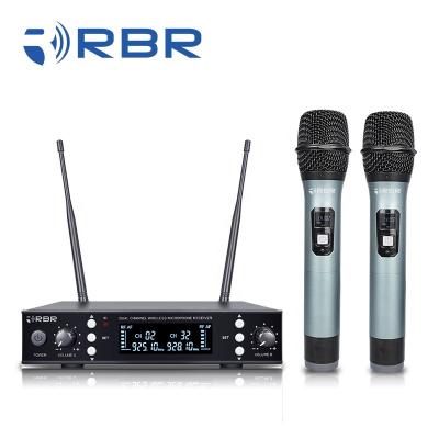 China Economical OEM dc500 UHF Wireless Microphone Mic System for sale