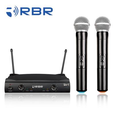 China Headset Microphone Supplier Bm559b VHF Microphone China Wireless Karaoke Microphone 50 Meters 35.5*34*7.5cm NC Cardioid; GUA Black Bm899 30mw RBR Ce for sale