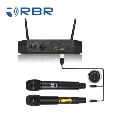 China Cost performance cheap price channel bm630 sixteen UHF rechargeable wireless microphone for sale