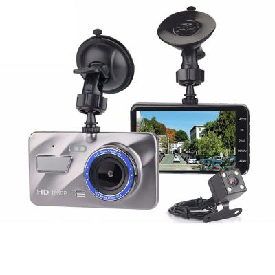 China Hot Sale Dual LED Warning Light Car Front And Rear Lens Camera 1080P VCR HD Night Vision Car Camera for sale