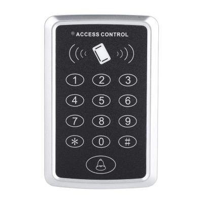 China Password Card Reader With Doorbell Practical All-in-one Access Control Machine For Home 78mm*20mm*120mm for sale