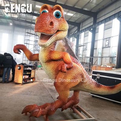 China Factory Handmade Model Dinosaurs T Rex Cartoons Theme Park Dinosaur for sale