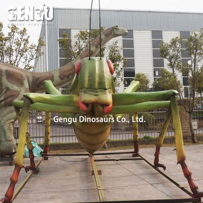 China Steel Grasshopper Insect Artificial Steel Animatronic Model for sale