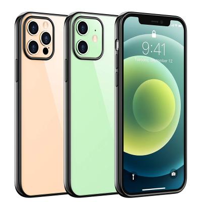 China Shockproof Anti-peep Shockproof Case for iPhone 12 pro Max Aluminum Bumper Case with Camera Lens Screen Protector for iphone 12/pro/mini for sale