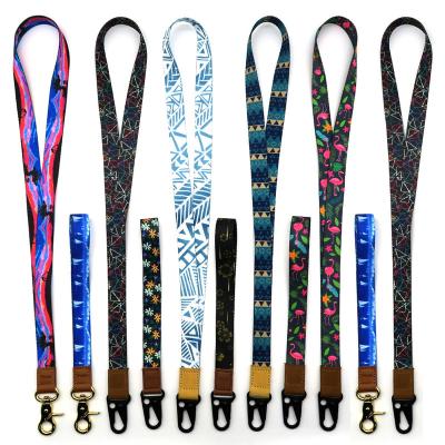 China Hot Selling Polyester Sublimated Key Chain Lanyard And Lanyards With Logo Custom for sale