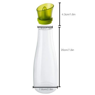 China Stocked Vinegar olive oil dispenser bottle with dispenser for kitchen for sale