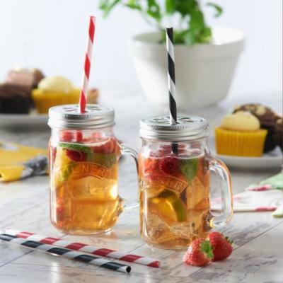 China 500ml Glass Mason Jar With Heatable High Quality Current Handle for sale