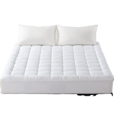 China Anti-Static Luxury Quality Home Textile 100%Polyester Brushed Waterproof Microfiber Mattress Protector for sale