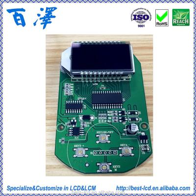 China Manufacture Custom Segment PMVA TN Monochrome LCD Module BZPMVATNLCM for sale