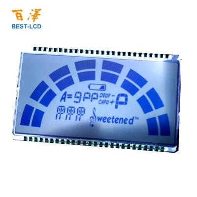 China Tuner Stop/Music Organ Display 52 Pin 3.5V Transflective LCD Customized FSTN Graphic/Segment for Tuner/Music Organ Stop for sale