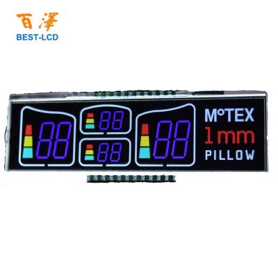 China Customized Negative Segment VA LCD Display with Colorful Silk-printing for Household Electrical Appliances/Home Appliances 82.00*22.0mm for sale