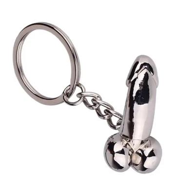 China Sex Toy Gift Box Metal Sex Rings Dildo Penis Sex Accessories Sex Shop Products Funny Adult Decoration Cock Keychain Sexy Keychain for sale