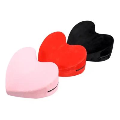 China Sexy Pillow Heart Shaped Pillow Cushion For Couples Adults Woman Sex Sets Exotic Stimulation Sex Furniture Sex Toys Wedge Pillow for sale