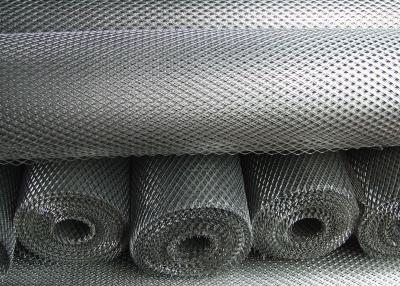 China Gleitenes Streckmetall-Maschen-kohlenstoffarmer Stahl-Antimaterial 4.5mm - 100mm LWM zu verkaufen