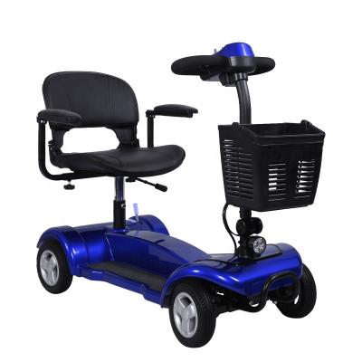 China Elderly Adult Senior Electric Scooter 4 Wheel Lightweight Foldable Electric Mobility Scooter For Adult for sale